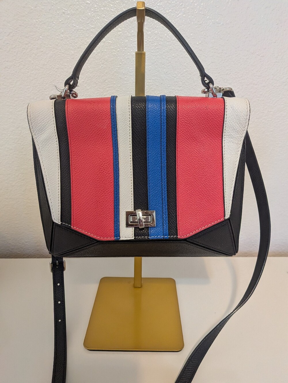 Henri Bendel Bejoux leather satchel